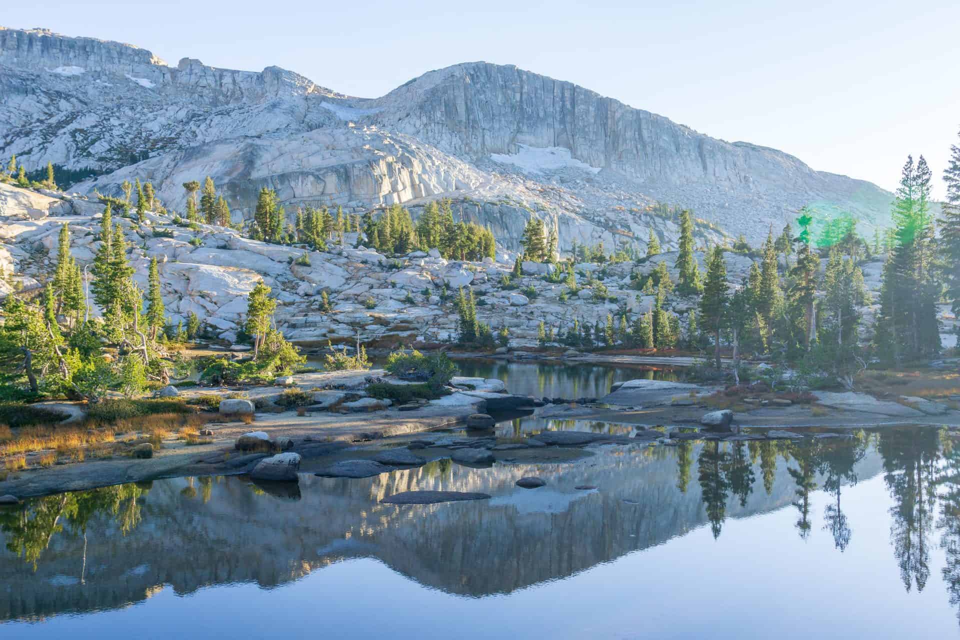 Emigrant Wilderness Backpacking Iceland Lake