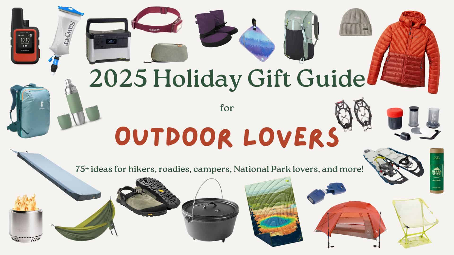 2025 holiday gift guide for outdoor lovers
