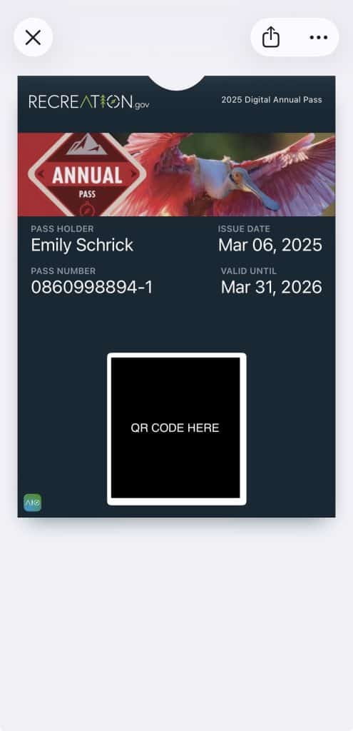 what the parks pass looks like in apple wallet